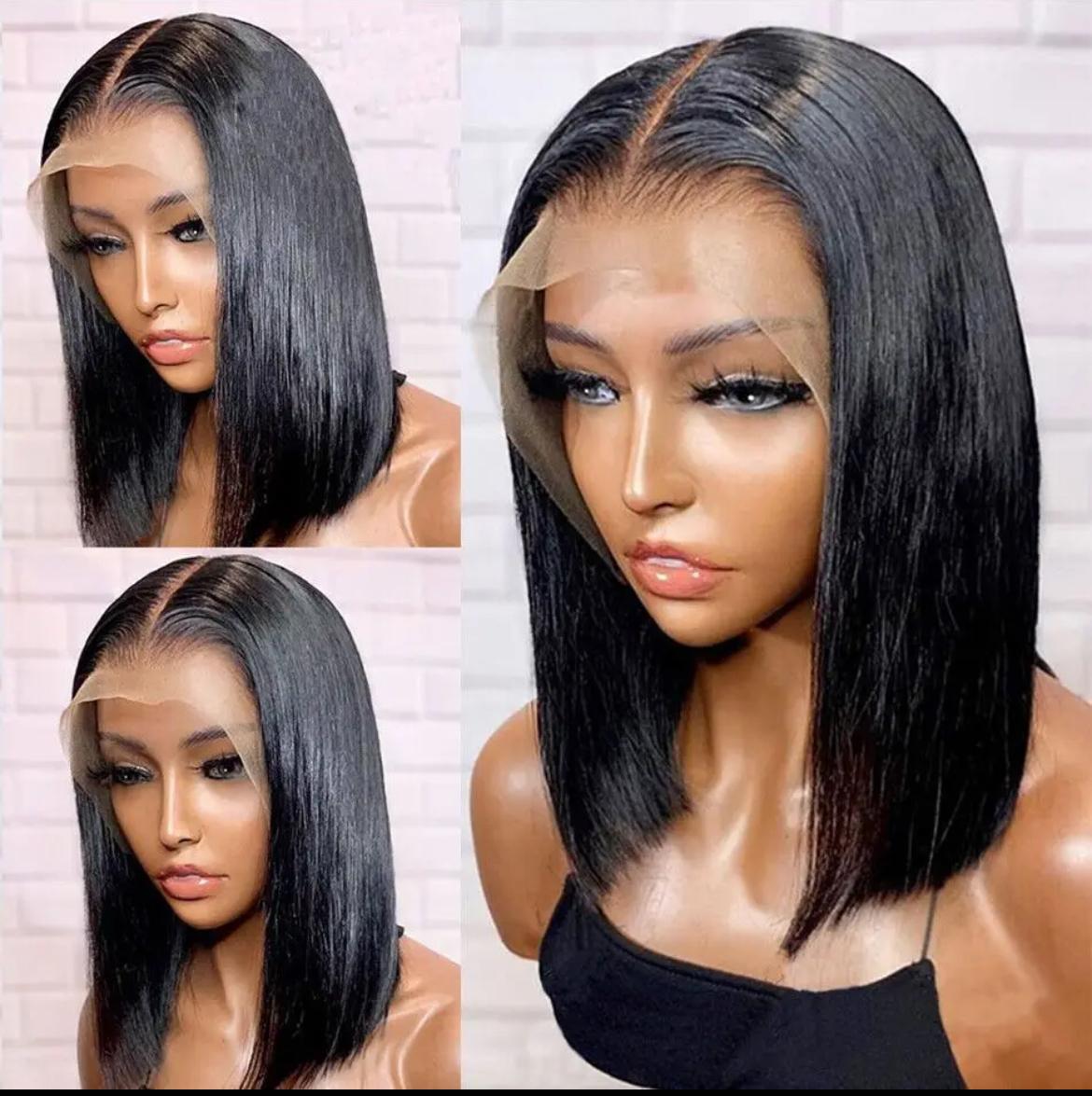 Blunt cut Bob